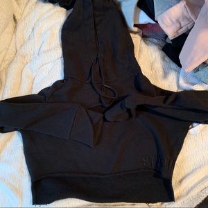 Gymshark crop hoodie with cut out